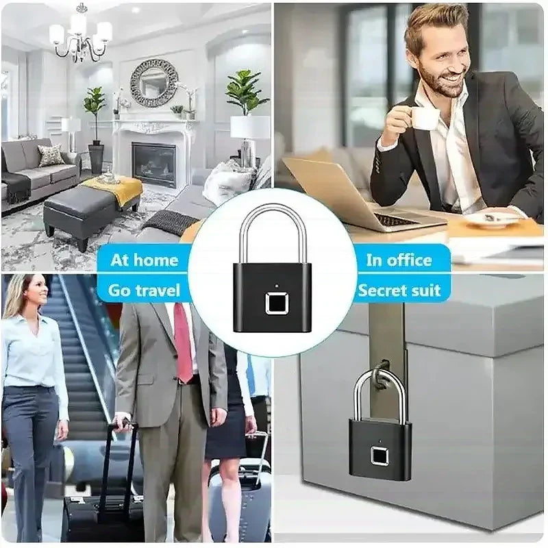 Smart anti-theft fingerprint lock