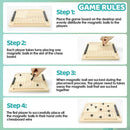 Magnetic Game - Portable Travel Board Game for Kids and Adults, 2-4 Player Family Strategy Game
