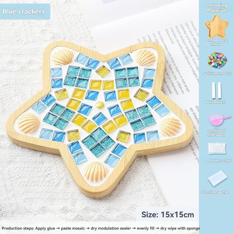 Creative Bamboo Coaster DIY Craft Package