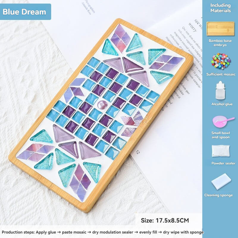 Creative Bamboo Coaster DIY Craft Package