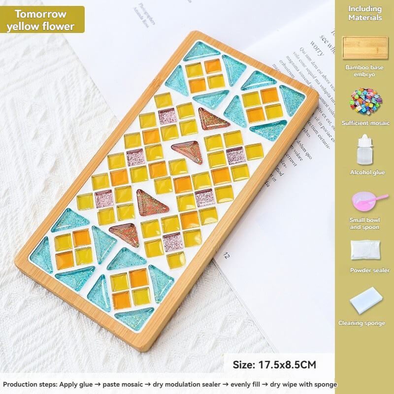 Creative Bamboo Coaster DIY Craft Package