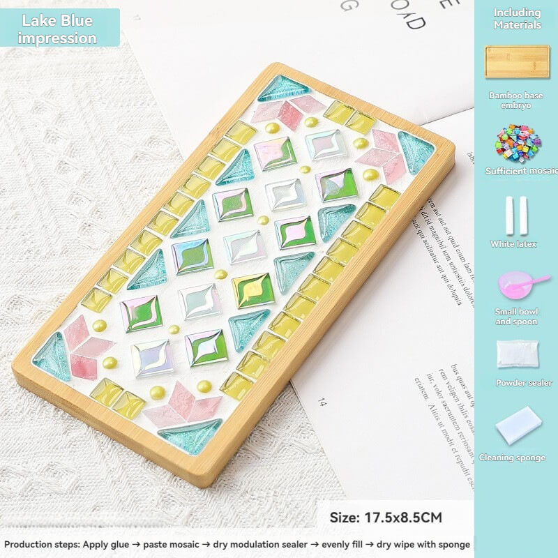 Creative Bamboo Coaster DIY Craft Package