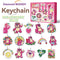 Kids DIY handmade diamond painting keychain pendant