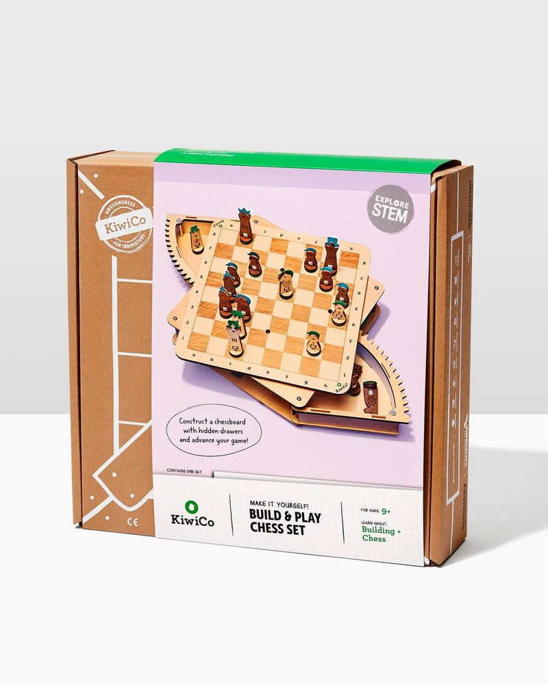 Build & Play Chess Set