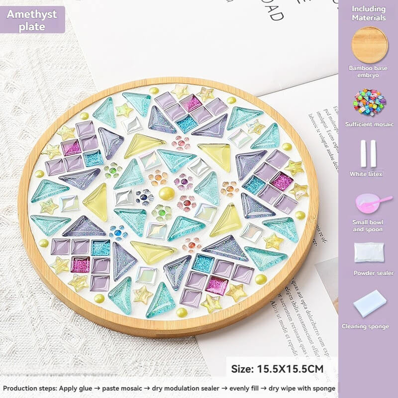 Creative Bamboo Coaster DIY Craft Package