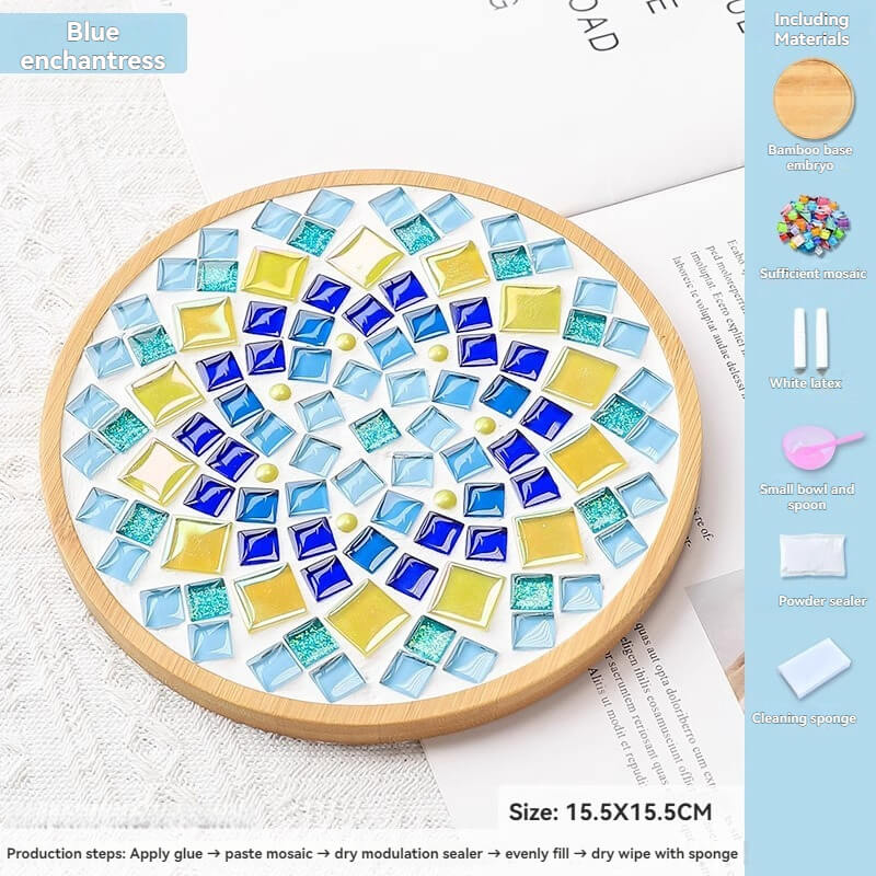 Creative Bamboo Coaster DIY Craft Package