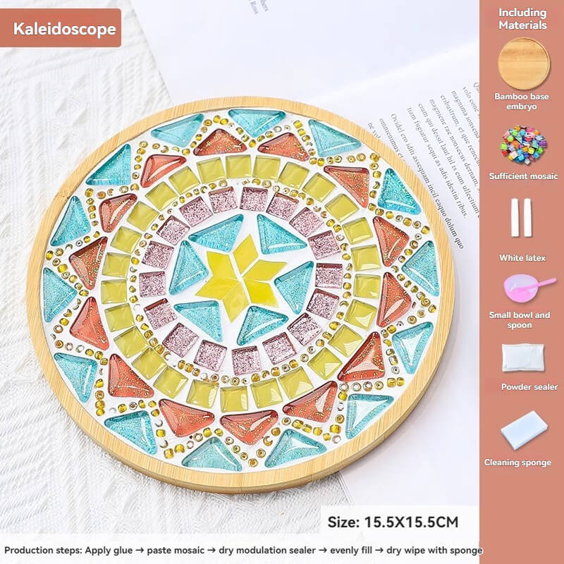 Creative Bamboo Coaster DIY Craft Package