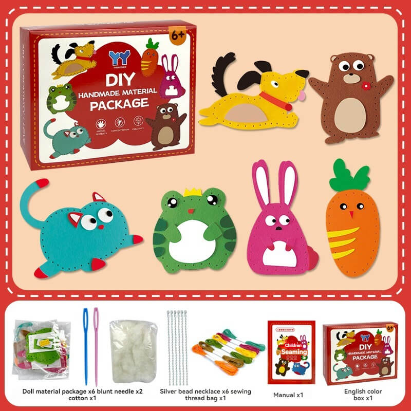 DIY Children's Handmade Doll Ornaments Material Set