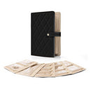 Luxury Leather Travel Jewelry Organizer Set - Collapsible Multi-Layer Anti-Tarnish Case for Premium Business Travel Essentials