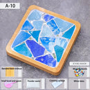 Creative Bamboo Mosaic DIY Coaster Craft Kit