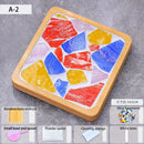 Creative Bamboo Mosaic DIY Coaster Craft Kit