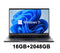 10.95" Laptop 2 in 1 Touchscreen Intel Celeron N95 16GB DDR5 2TB SSD 360° Flip Laptop Windows 11 Aluminum alloy body Notebook PC