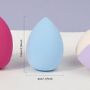 4pcs Makeup Sponge Powder Puff Beauty Cosmetic Ball Foundation Powder Puff Dry Wet Combined Water Droplets Make Up Tools