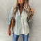 Spring Autumn Ladies Casual Shirt Office Green Blue Loose Tops Women's Long Sleeve Blouse Tops Elegant Button Up Down Shirts