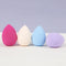 4pcs Makeup Sponge Powder Puff Beauty Cosmetic Ball Foundation Powder Puff Dry Wet Combined Water Droplets Make Up Tools