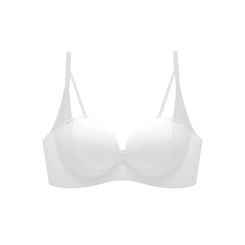 Musebree Women's Push Up Bra Ladies Girls Seamless Bra Sexy Beauty Back Wireless Bra Comfortable Breathable Bralette Women Bra