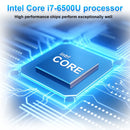 Ultra Slim 15.6"Laptop 32GB RAM 2048GB SSD Intel Core i7-6500U Notebook Windows 11 Gamer 1920*1080 Display Office Study Computer