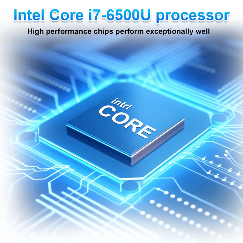 Ultra Slim 15.6"Laptop 32GB RAM 2048GB SSD Intel Core i7-6500U Notebook Windows 11 Gamer 1920*1080 Display Office Study Computer
