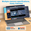Ultra Slim 15.6"Laptop 32GB RAM 2048GB SSD Intel Core i7-6500U Notebook Windows 11 Gamer 1920*1080 Display Office Study Computer