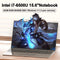 Ultra Slim 15.6"Laptop 32GB RAM 2048GB SSD Intel Core i7-6500U Notebook Windows 11 Gamer 1920*1080 Display Office Study Computer