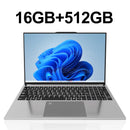 Ultra Slim 15.6"Laptop 32GB RAM 2048GB SSD Intel Core i7-6500U Notebook Windows 11 Gamer 1920*1080 Display Office Study Computer