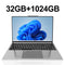 Ultra Slim 15.6"Laptop 32GB RAM 2048GB SSD Intel Core i7-6500U Notebook Windows 11 Gamer 1920*1080 Display Office Study Computer