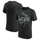 Men's Black Randy Orton Viper Bite T-Shirt Summer Short Sleeve Women Tee Shirts 2025 New Sports Children Clothes Tops