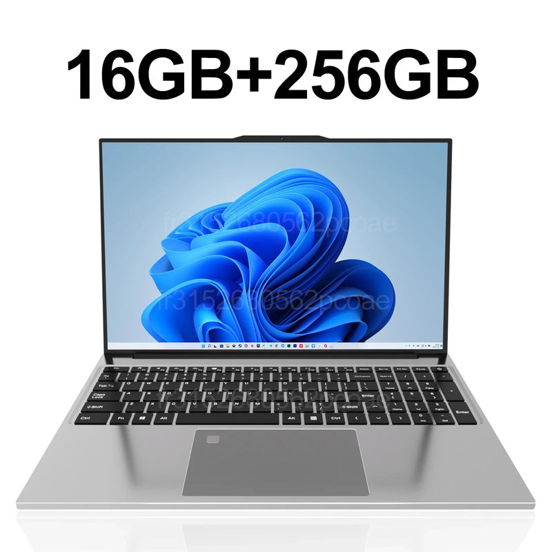 Ultra Slim 15.6"Laptop 32GB RAM 2048GB SSD Intel Core i7-6500U Notebook Windows 11 Gamer 1920*1080 Display Office Study Computer