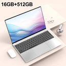 15.6" Inch Laptop 32GB RAM DDR4 2TB SSD ROM Windows 11 Pro Fingerprint Unlock Backlit Keyboard Portable Office Notebook