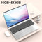 15.6" Inch Laptop 32GB RAM DDR4 2TB SSD ROM Windows 11 Pro Fingerprint Unlock Backlit Keyboard Portable Office Notebook