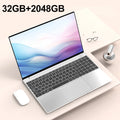 15.6" Inch Laptop 32GB RAM DDR4 2TB SSD ROM Windows 11 Pro Fingerprint Unlock Backlit Keyboard Portable Office Notebook