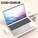 15.6" Inch Laptop 32GB RAM DDR4 2TB SSD ROM Windows 11 Pro Fingerprint Unlock Backlit Keyboard Portable Office Notebook
