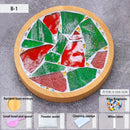 Creative Bamboo Mosaic DIY Coaster Craft Kit