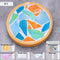 Creative Bamboo Mosaic DIY Coaster Craft Kit