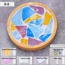 Creative Bamboo Mosaic DIY Coaster Craft Kit