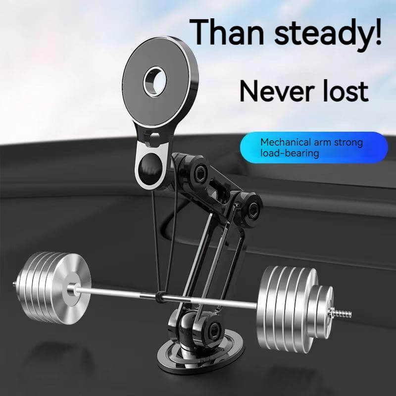 Universal magnetic car mount - safe, portable, and compatible with multiple car models