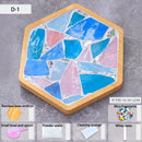 Creative Bamboo Mosaic DIY Coaster Craft Kit