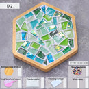 Creative Bamboo Mosaic DIY Coaster Craft Kit