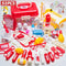 Doctor Set For Kids Pretend Play Girls Role-playing Games Hospital Accessorie Medical Kit Nurse Tools Bag Toys For Children Gift