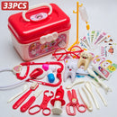 Doctor Set For Kids Pretend Play Girls Role-playing Games Hospital Accessorie Medical Kit Nurse Tools Bag Toys For Children Gift