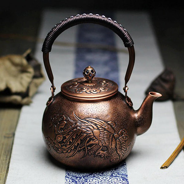 Artisan Teapot? | Dragon and Phoenix in Auspicious Harmony?