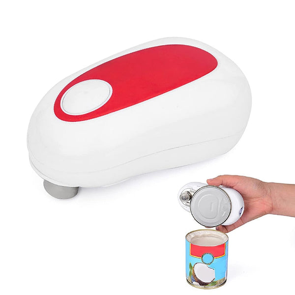 Electric Can Opener One Touch Smooth Edges Easy To Open Automatic Safety High Power Opener Can For Restaurant Kitchen Gadgets