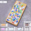 Creative Bamboo Mosaic DIY Coaster Craft Kit