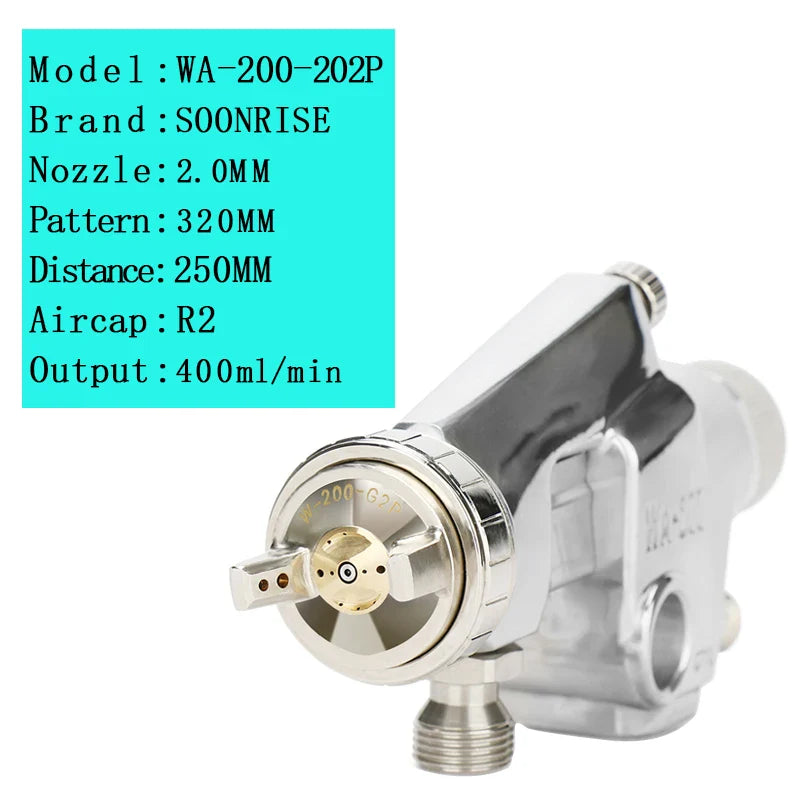 Japan WA101 Wa200 Automatic Spray Gun pistola de pintura WA-101 Coating Machine Pneumatic Tool WRA-200 Robot Sprayer LRA200-122P