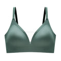 Latex Seamless Underwear Women No Steel Ring Lace Tube Top Gathered Sports Pure Color Bra Breastfeeding Anti-sagging Bra