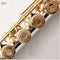 Music Fancier Club Flute 481 Engraving Hand Carved Keys Gold Plating Flutes B Leg Open Holes 17 Gold Keys