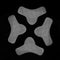 12/27/24pcs Thin Face Stickers EVA Anti-Wrinkle Anti-aging Patches Forehead Chin Neck Lift Tapes Beauty Skin Lift Up Unisex