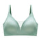 Latex Seamless Underwear Women No Steel Ring Lace Tube Top Gathered Sports Pure Color Bra Breastfeeding Anti-sagging Bra