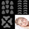 12/27/24pcs Thin Face Stickers EVA Anti-Wrinkle Anti-aging Patches Forehead Chin Neck Lift Tapes Beauty Skin Lift Up Unisex