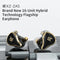 KZ ZAS 16 Units Earphones 7BA+1DD Dynamic hybrid Earbuds HiFi Bass Sport Headset Noise Cancelling in Ear Monitors